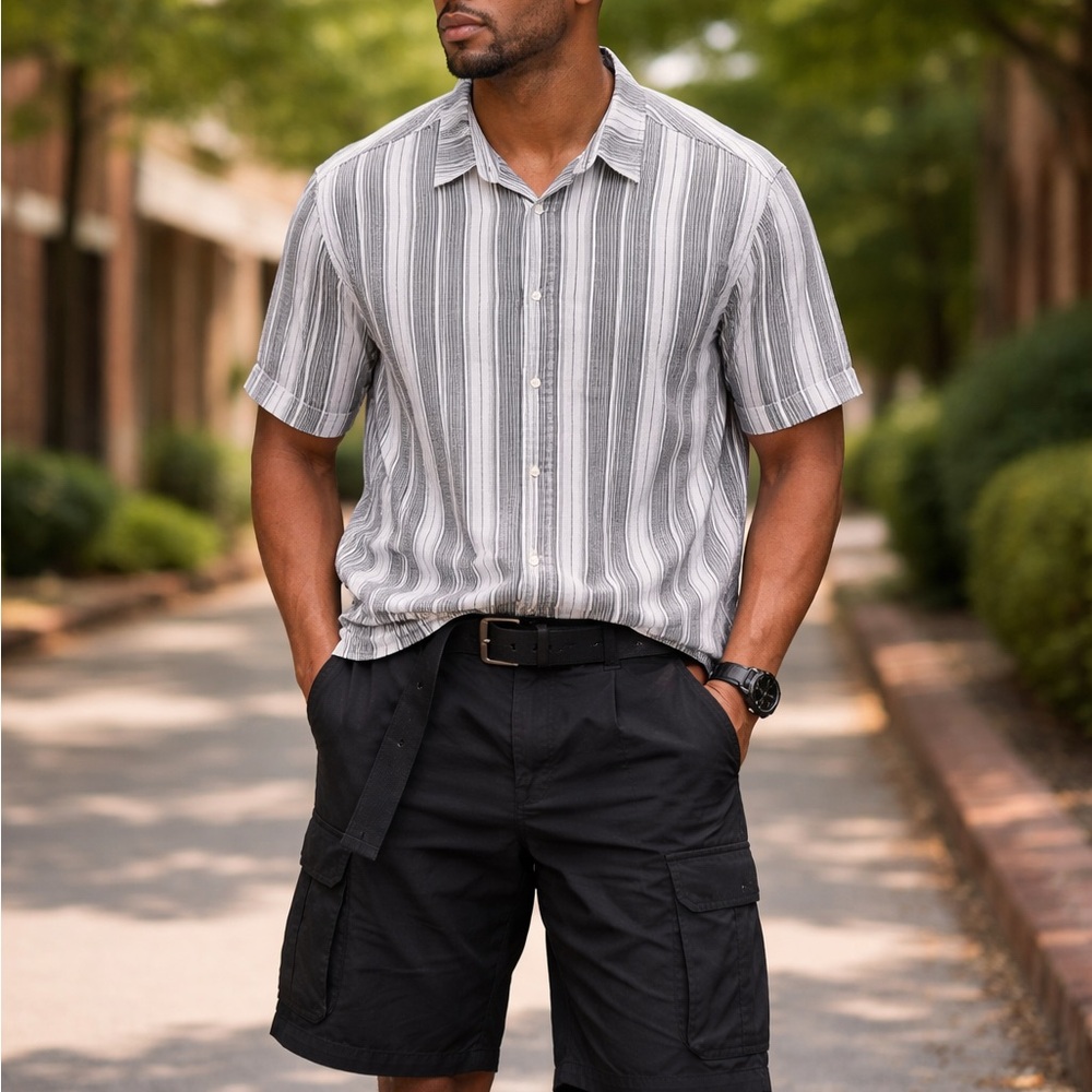 Men's set Shorts top and botem /2 different brands